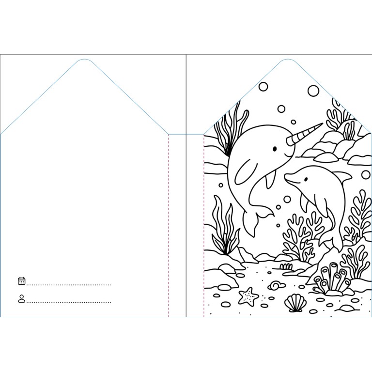 Colouring Books. La mer