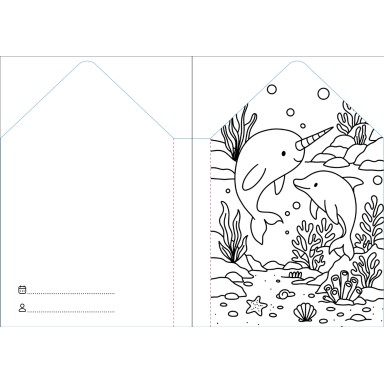 Colouring Books. La mer