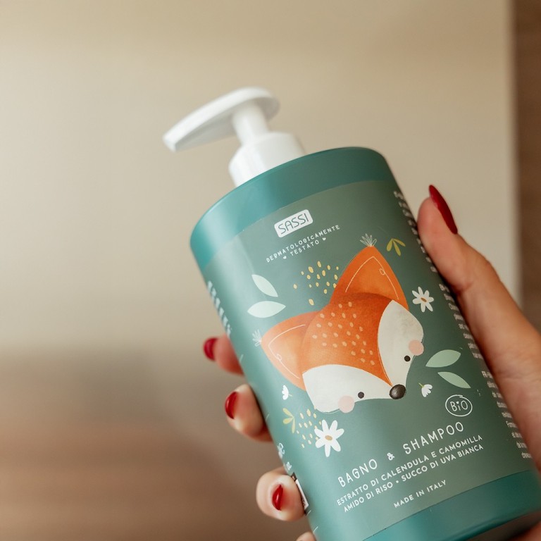 Bain & Shampooing – Crunchy le renard