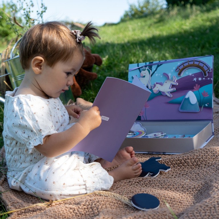 Magnetic box set. Unicorni