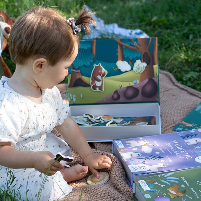 Magnetic box set. Forest