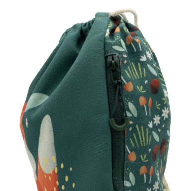 Drawstring bag - Crunchy The Fox