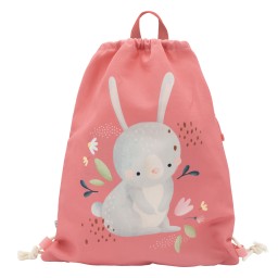 Drawstring bag - Fluffy the Bunny