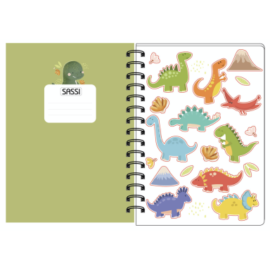 Notebook - Dinoasuro Cracky