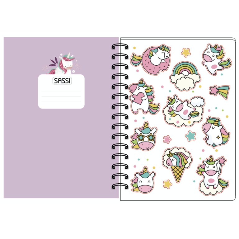 Notebook - Unicorno Sparkly