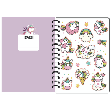 Notebook - Unicorno Sparkly