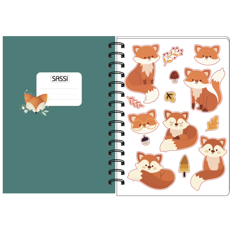 Notebook - Crunchy le renard