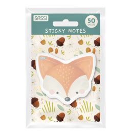 Bloc Notes Adhésif – Crunchy le Renard