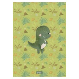 A4 Notebook – Cracky the Dinosaur