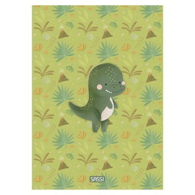 Quaderno A4 - Dinosauro Cracky