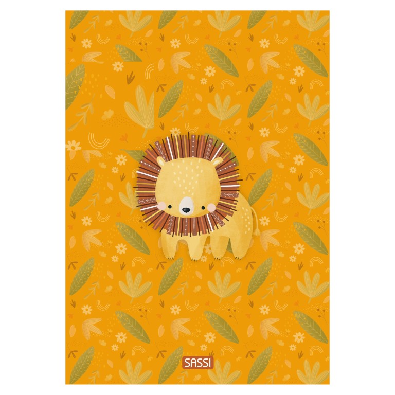 Quaderno A4 - Leone Chompy