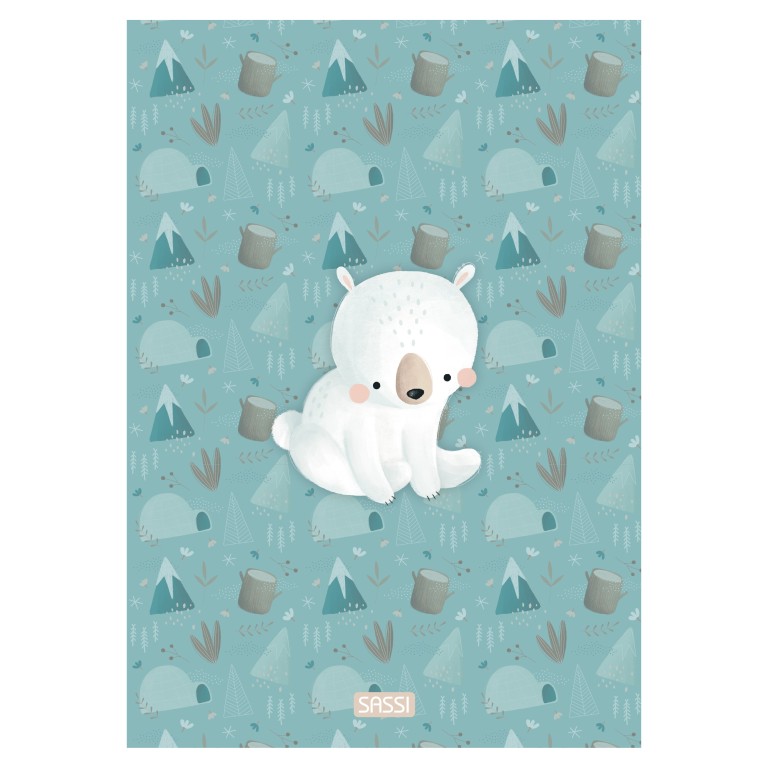A4 Notebook – Munchy the Bear