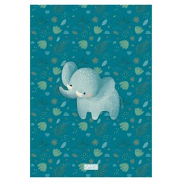 A4 Notebook – Chewy the Elephant