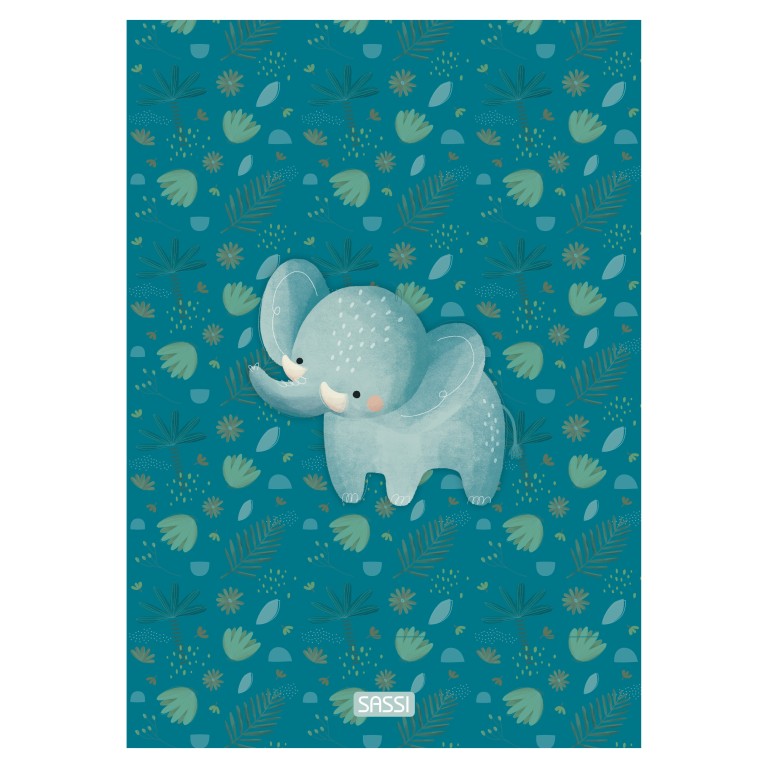 Quaderno A4 - Elefante Chewy