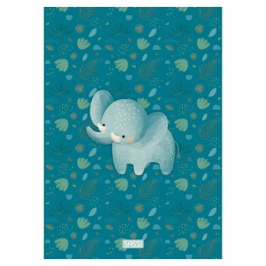 Quaderno A4 - Elefante Chewy