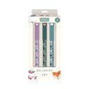 Set Penne a Sfera – Unicorno, Volpe e Orso