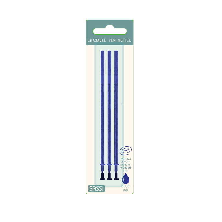 Set of 3 Refills for Erasable Gel Pens