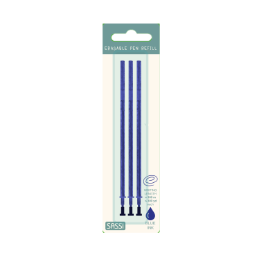 Set de 3 Recharges pour Stylos Gel Effaçables