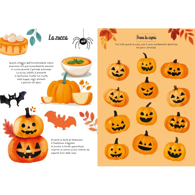 Sticker e attività. Autunno