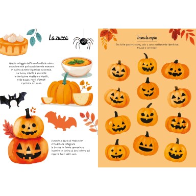 Sticker e attività. Autunno