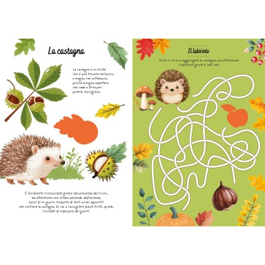 Sticker e attività. Autunno