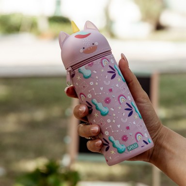 Astuccio in silicone - Unicorno Sparkly