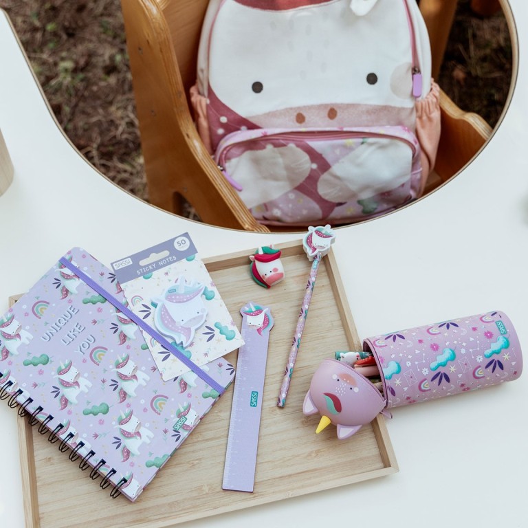 Silicon pencil case - Sparkly The Unicorn