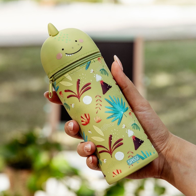 Silicon pencil case - Cracky The Dinosaur