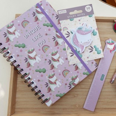 Set cancelleria - Unicorno Sparkly