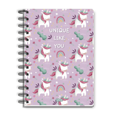 Notebook - Sparkly The Unicorn