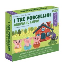 I miei primi giochi di società. I tre porcellini - Arriva il lupo! N.E. 2026