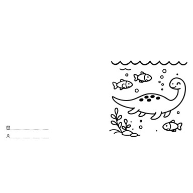 Let's Colour. Dinosauri
