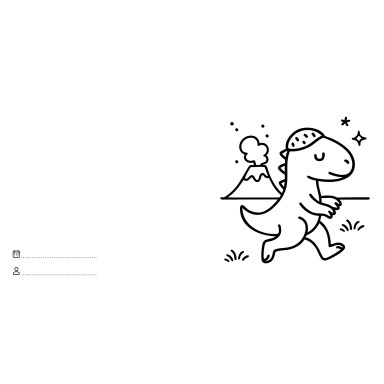 Let's Colour. Dinosauri
