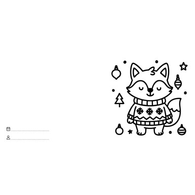 Let's Colour. Natale