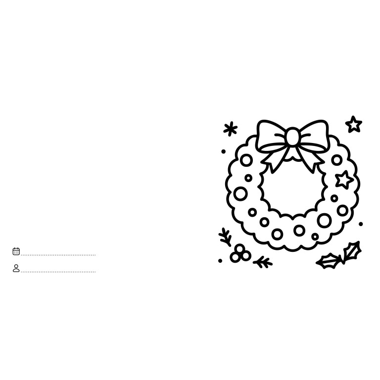 Let's Colour. Noël