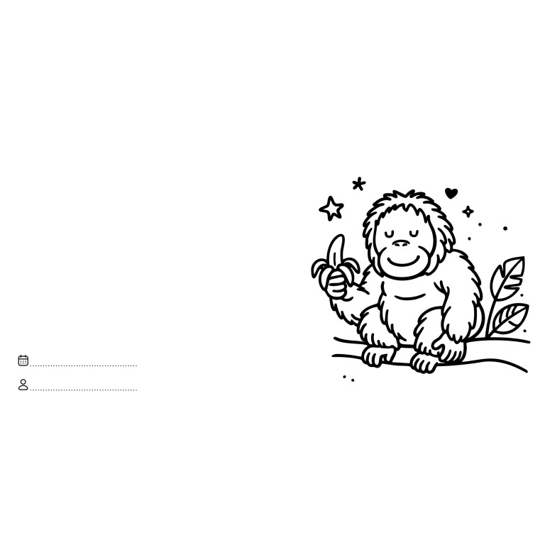 Let's Colour. Animali della giungla