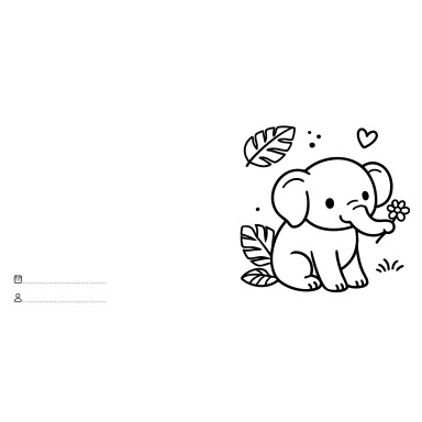 Let's Colour. Jungle Animals