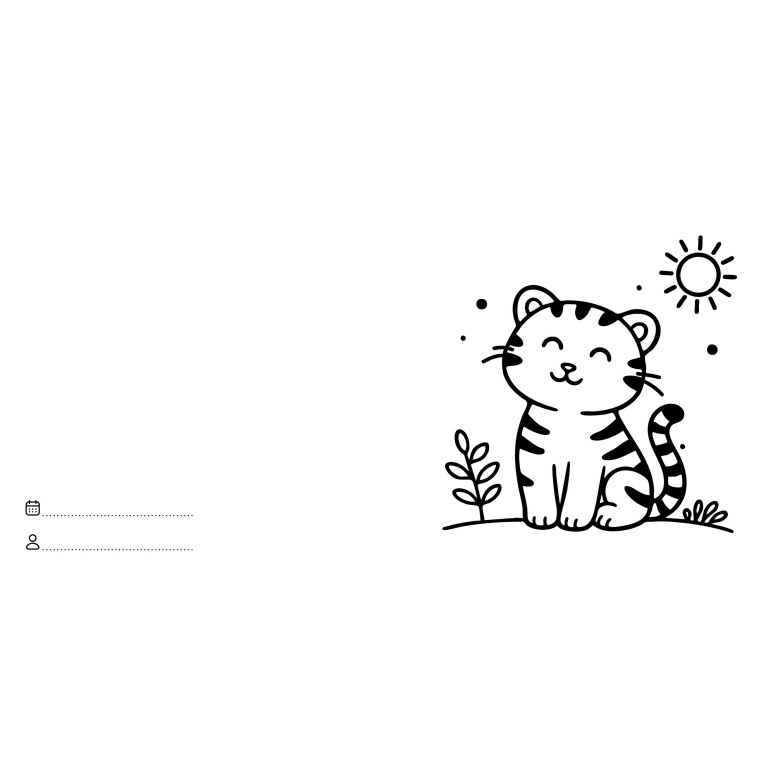 Let's Colour. Jungle Animals