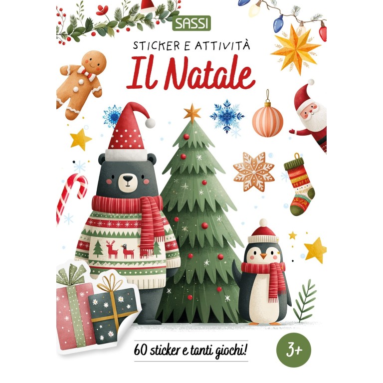 Sticker e attività. Il Natale