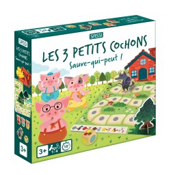 Mes premiers jeux de société. Les trois petits cochons. Sauve-qui-peut ! N.E. 2026