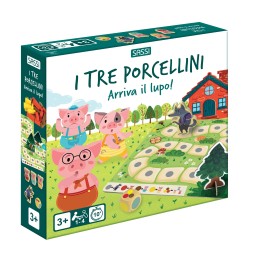 I miei primi giochi di società. I tre porcellini - Arriva il lupo! N.E. 2026