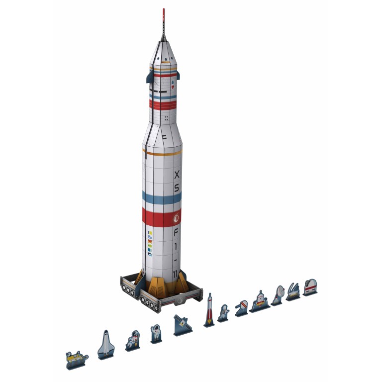 La fusée spatiale 3D N.E. 2026