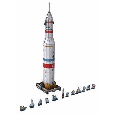 La fusée spatiale 3D N.E. 2026