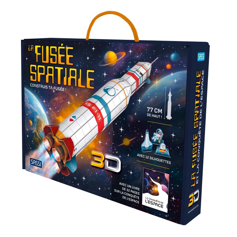 La fusée spatiale 3D N.E. 2026