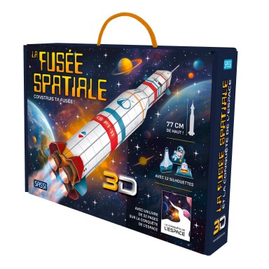 La fusée spatiale 3D N.E. 2026