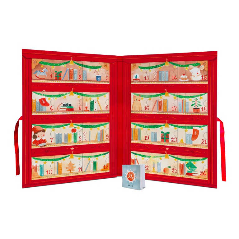 Calendrier de l'Avent. La bibliothèque du lutin