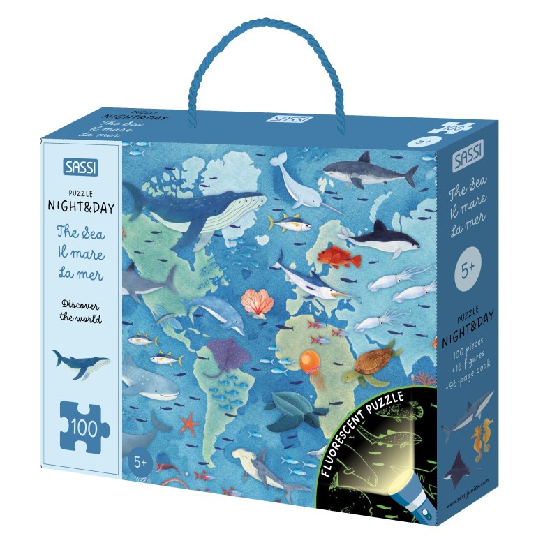 Puzzle Night and Day. Discover the World - La mer