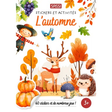 Stickers et activités. Automne
