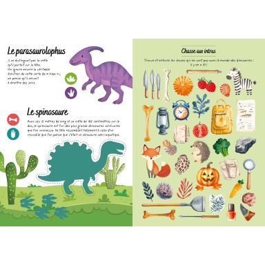 Stickers et activités. Les dinosaures