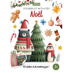 Stickers et activités. Noël